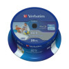 Blu-Ray Verbatim BD-R SL 6× 25GB HTL WIDE Printabilni No ID, 25 kom. spindle 